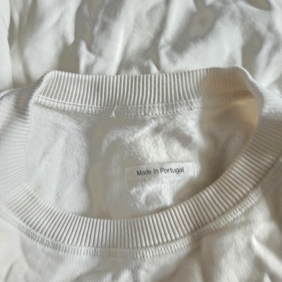 New BA&SH Tarah True Life Graphic Cotton Off White Sweatshirt Large /8 US /3 EU - Picture 11 of 13